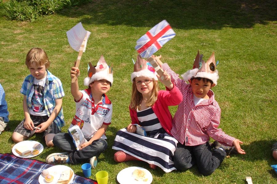 Caversham Prep pupils learning British Values