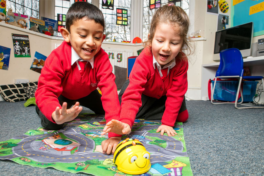 Early Years learning in the classroom