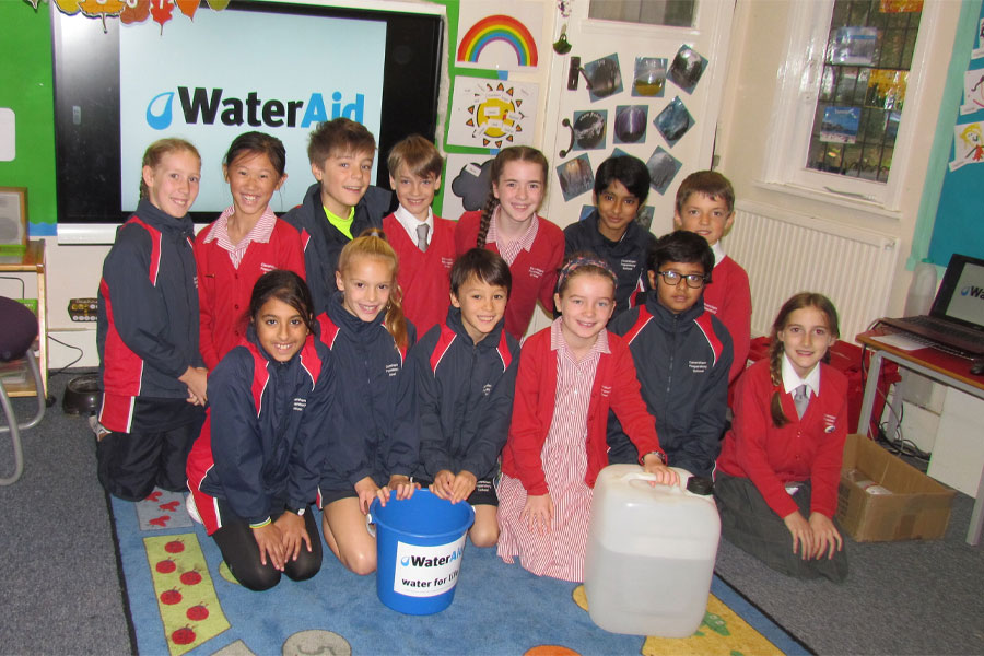 Caversham Prep pupils raising money for local charities